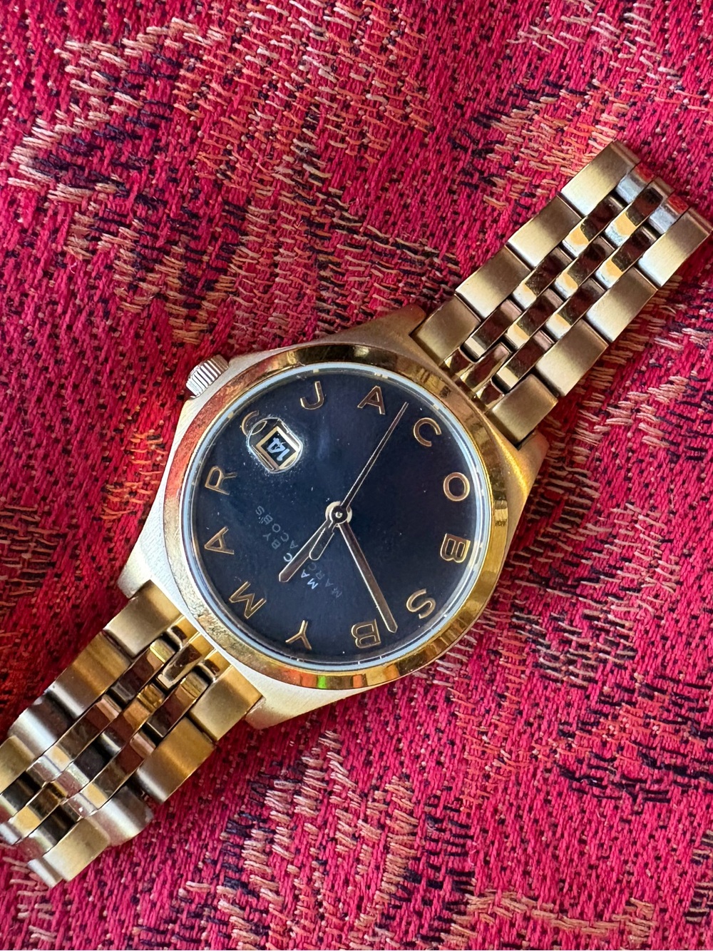 Marc Jacobs Gold-Tone women’s Watch